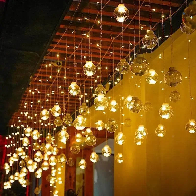 Kurtyna Świetlna LED | Lampki Zewnętrzne-Outdoor Light-Polizatto