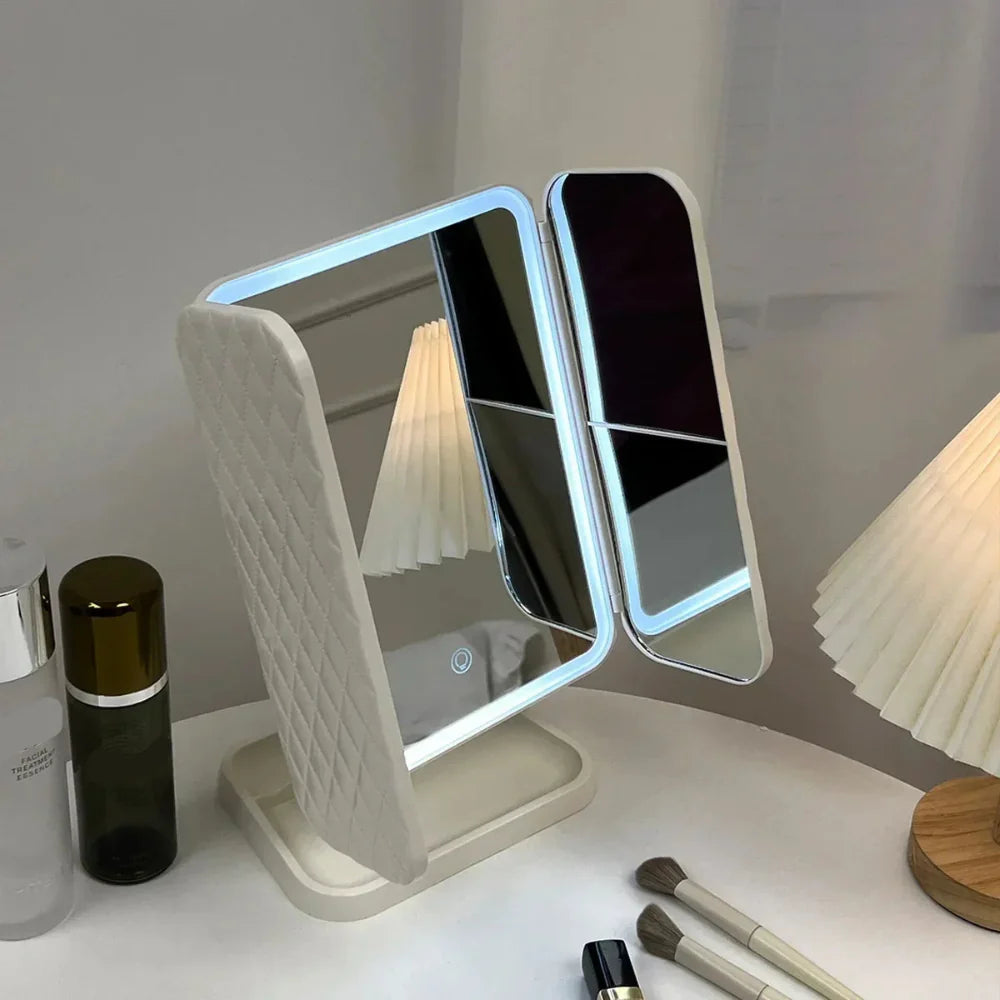 Lusterko Kosmetyczne LED | Lusterko Do Makijażu-Mirror-Polizatto