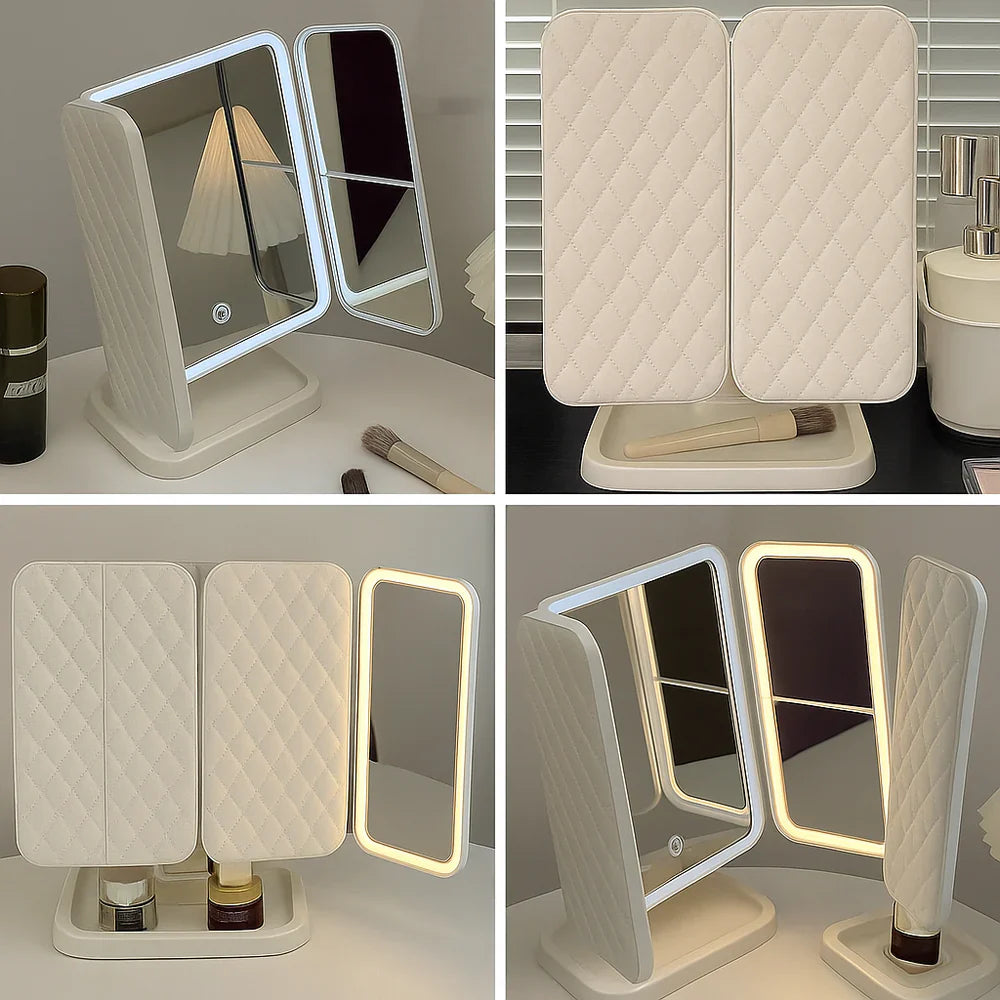Lusterko Kosmetyczne LED | Lusterko Do Makijażu-Mirror-Polizatto