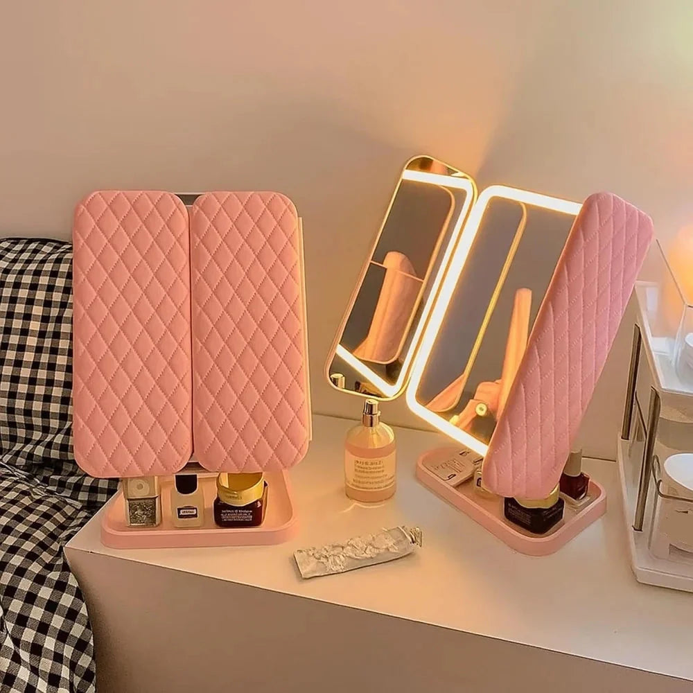Lusterko Kosmetyczne LED | Lusterko Do Makijażu-Mirror-Polizatto