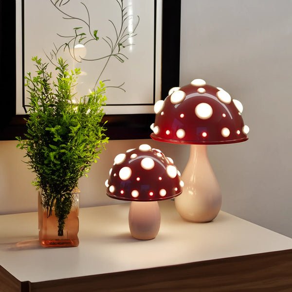 Lampa Stołowa LED | Lampa Grzybowa-Table Lamp-Polizatto