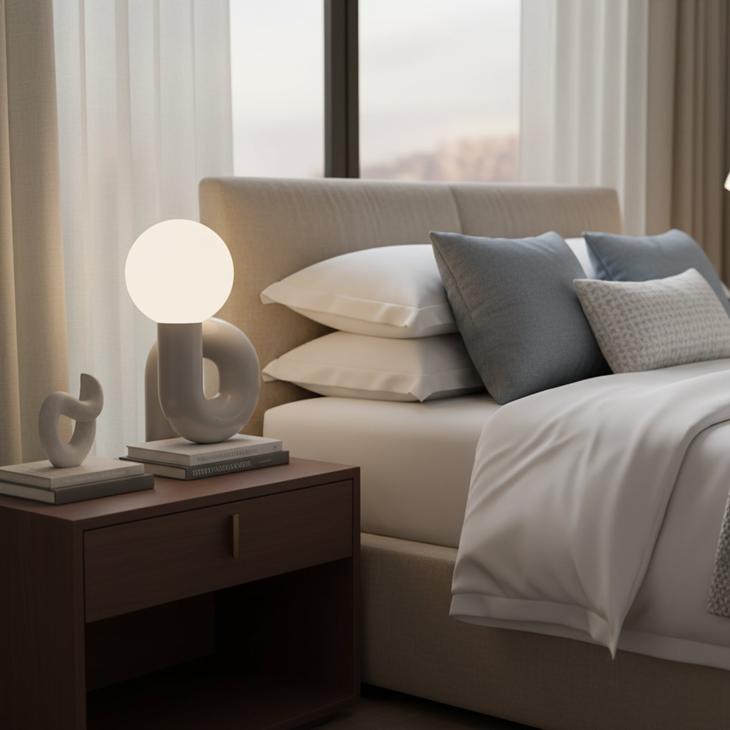 Lampa Stołowa Dekoracyjna | Designerska Lampa-Table Lamp-Polizatto