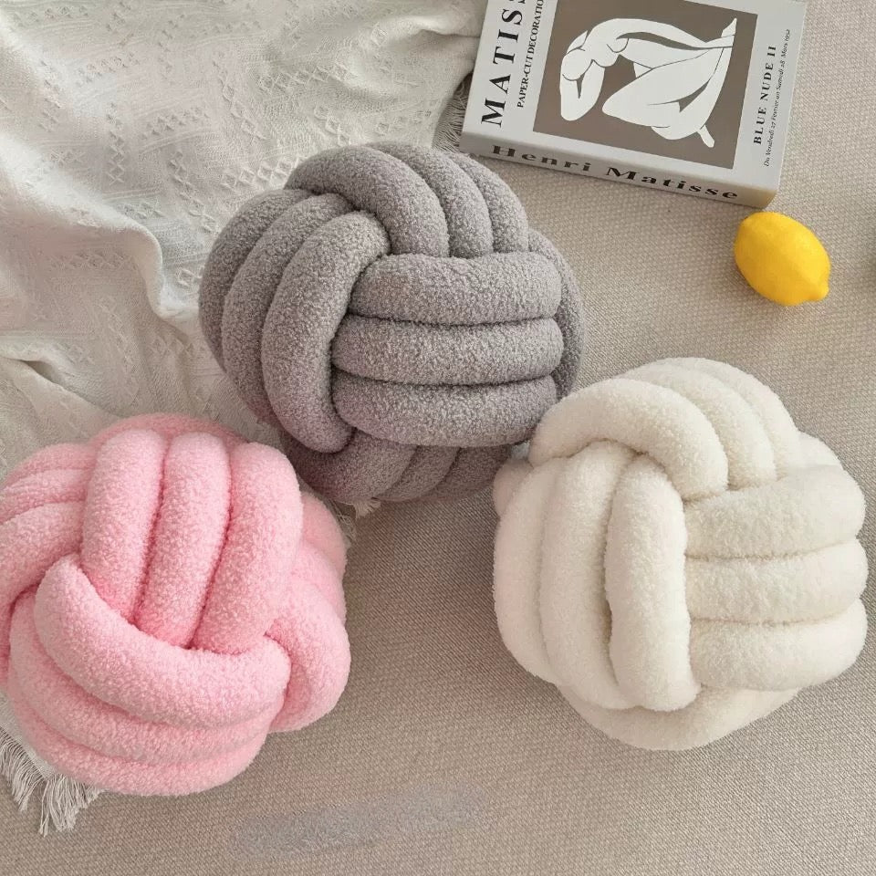 Poduszka Supeł | Poduszka Dekoracyjna Boucle-Cushion-Polizatto