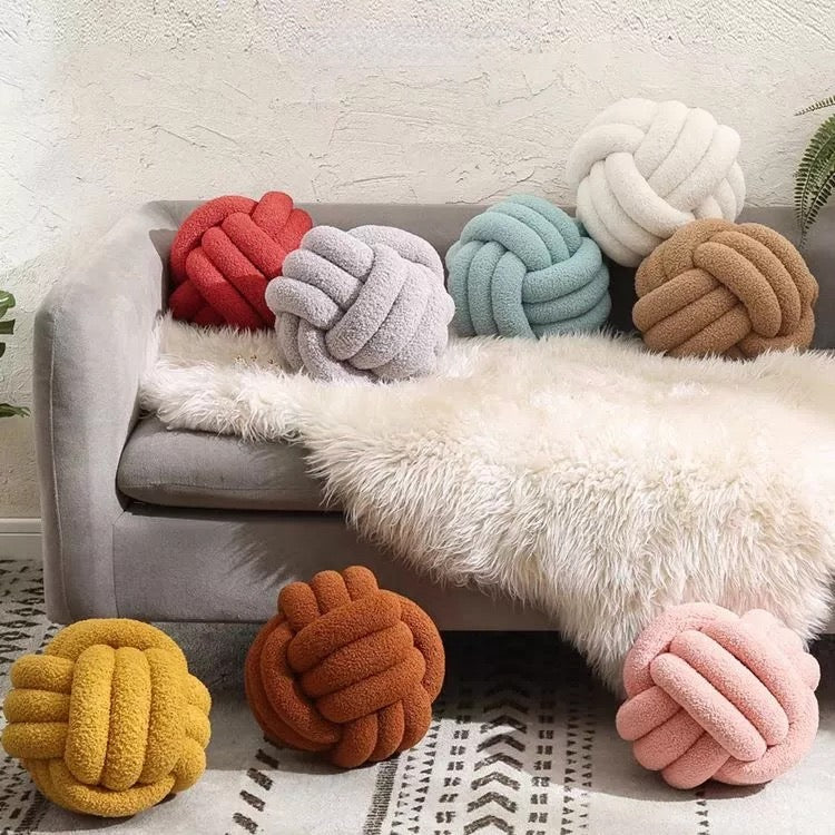 Poduszka Supeł | Poduszka Dekoracyjna Boucle-Cushion-Polizatto