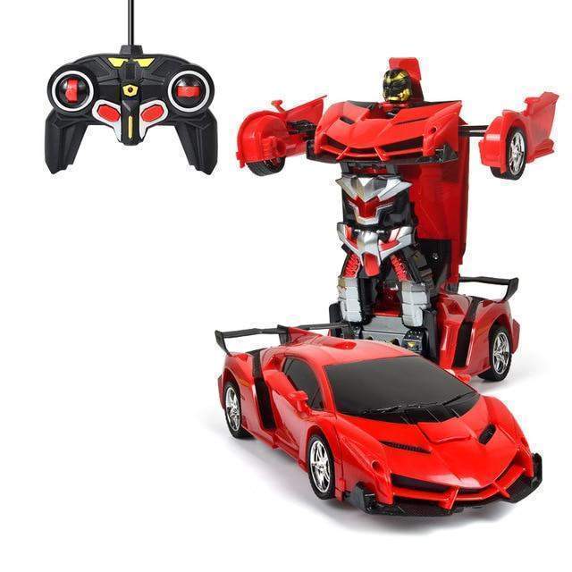Transformer Zabawka | Samochód Zdalnie Sterowany-Remote Controlled Car-Polizatto