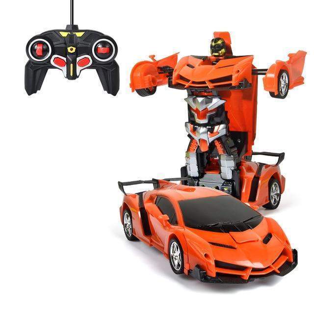 Transformer Zabawka | Samochód Zdalnie Sterowany-Remote Controlled Car-Polizatto