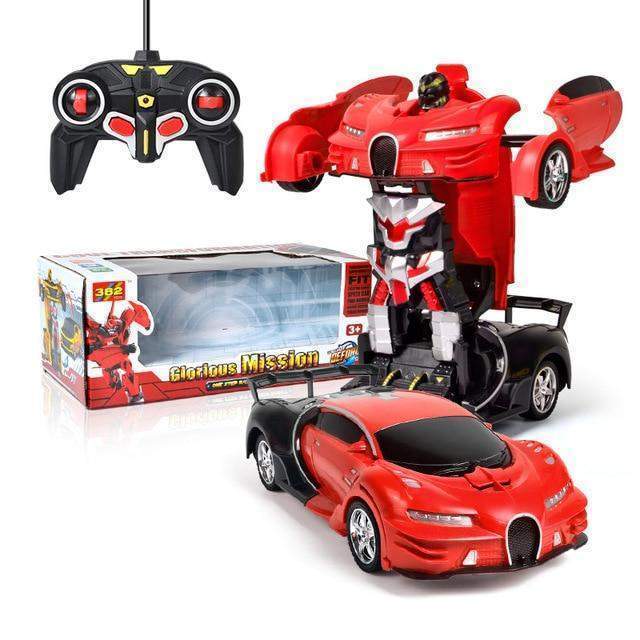 Transformer Zabawka | Samochód Zdalnie Sterowany-Remote Controlled Car-Polizatto