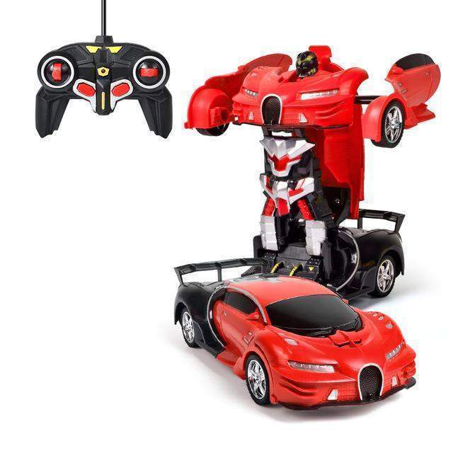 Transformer Zabawka | Samochód Zdalnie Sterowany-Remote Controlled Car-Polizatto