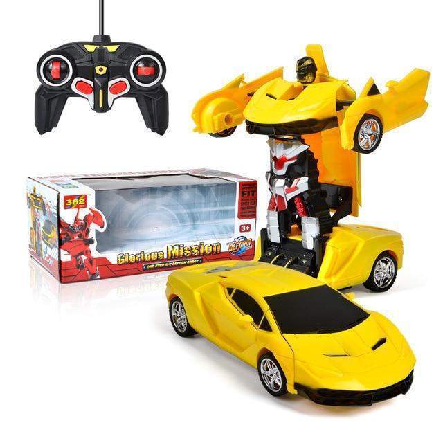 Transformer Zabawka | Samochód Zdalnie Sterowany-Remote Controlled Car-Polizatto
