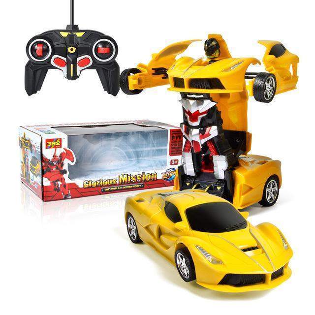 Transformer Zabawka | Samochód Zdalnie Sterowany-Remote Controlled Car-Polizatto