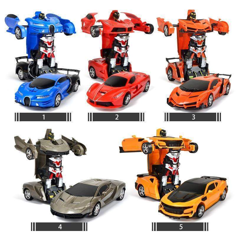 Transformer Zabawka | Samochód Zdalnie Sterowany-Remote Controlled Car-Polizatto