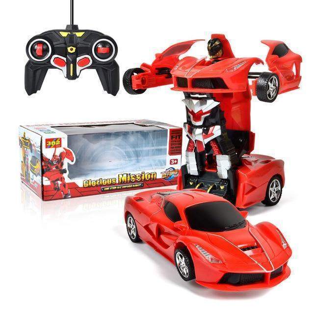 Transformer Zabawka | Samochód Zdalnie Sterowany-Remote Controlled Car-Polizatto