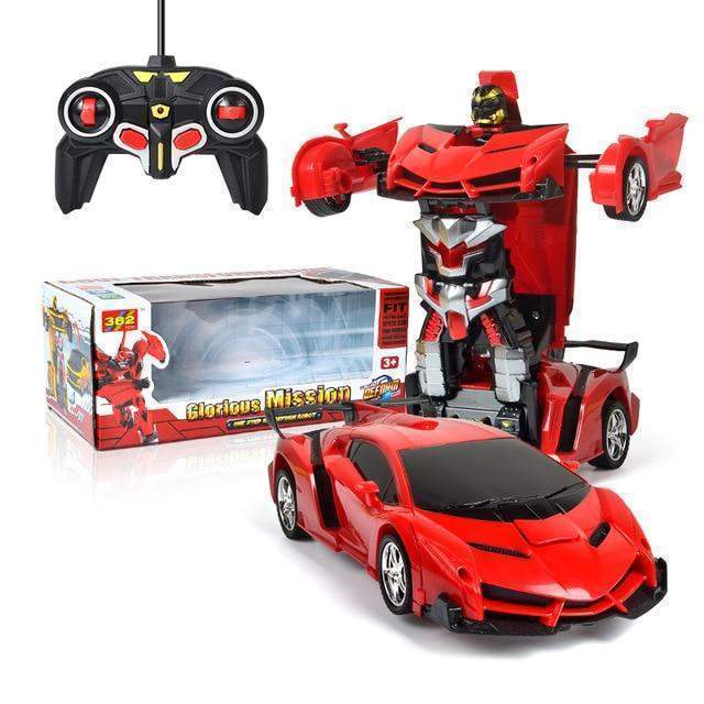 Transformer Zabawka | Samochód Zdalnie Sterowany-Remote Controlled Car-Polizatto