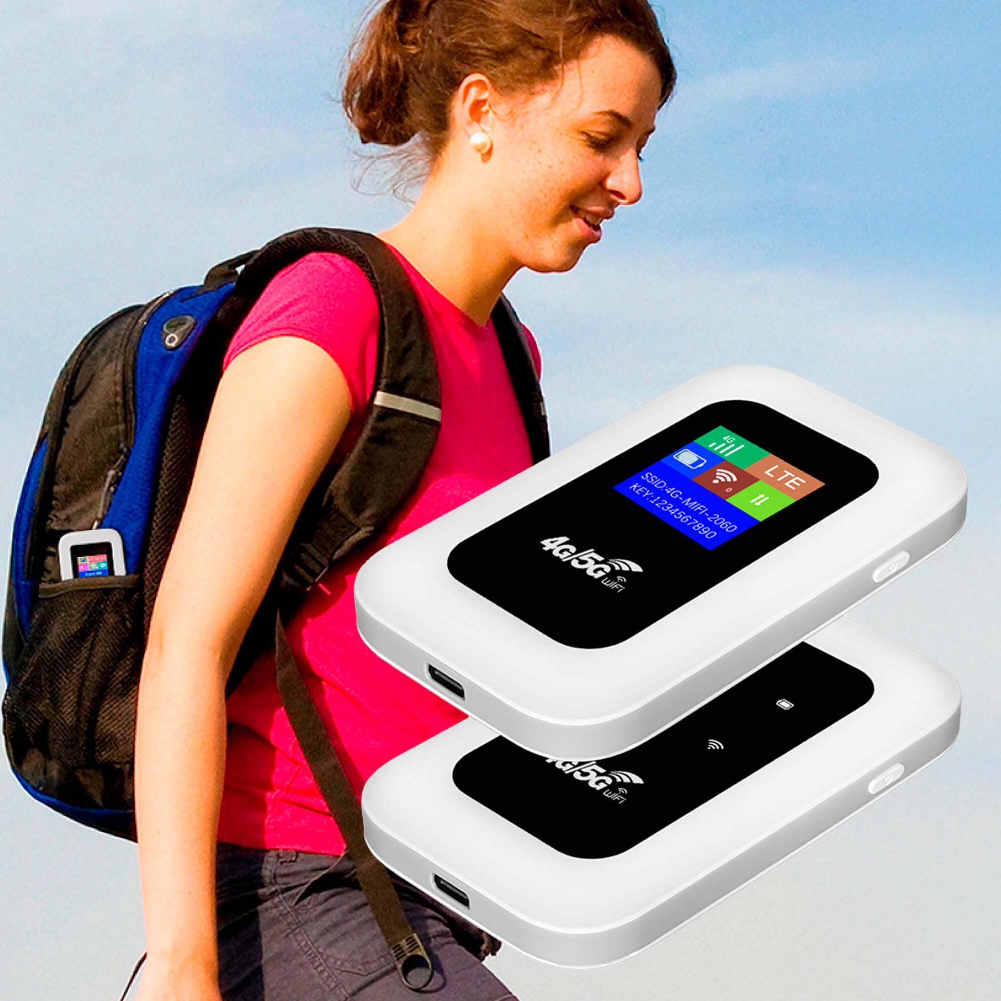 Wzmacniacz Wi Fi | Router Mobilny-Wi-Fi Router-Polizatto