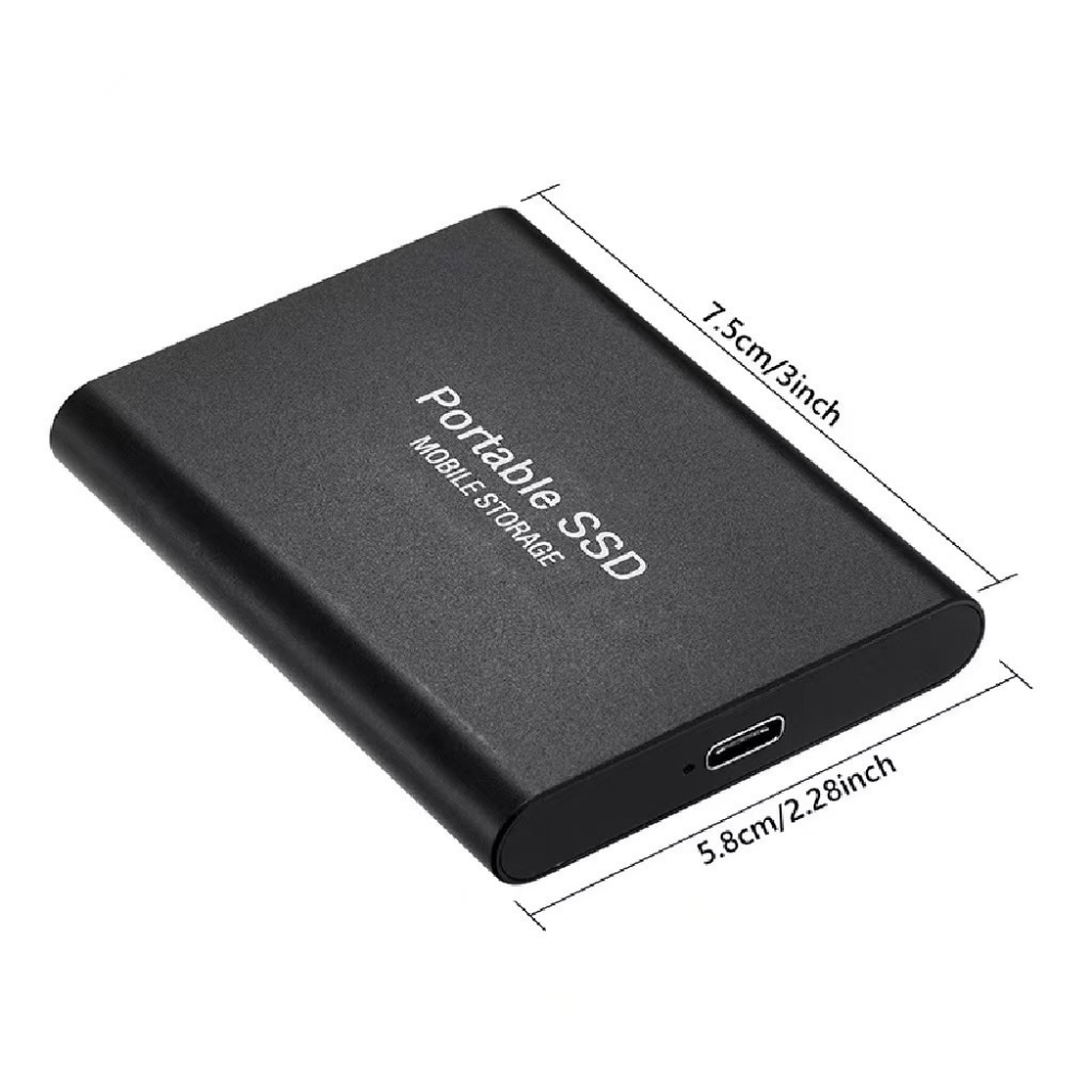 Dysk SSD 512 GB | Dysk Zewnętrzny Przenośny-External SSD-Polizatto