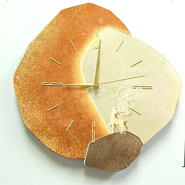 Zegar Ścienny | Dekoracja Do Salonu-Wall Clock-Polizatto