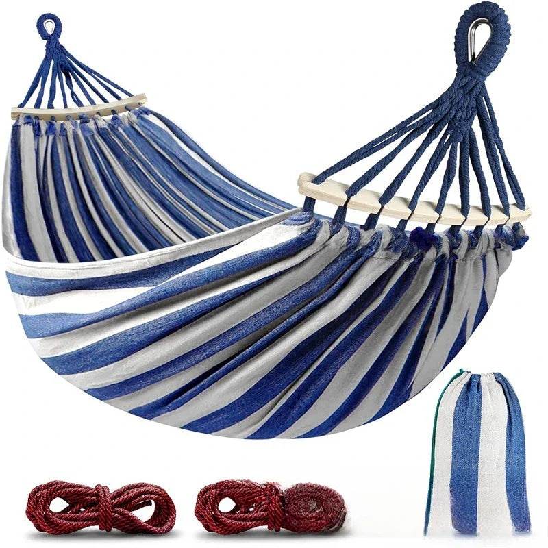 Hamak Zewnętrzny | Podwójny Hamak Ogrodowy-Hammock-Polizatto