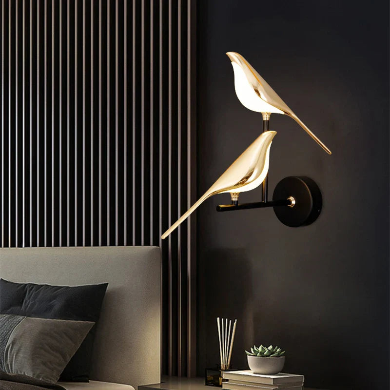 Kinkiet Ścienny Ptak | Lampa Na Ścianę-Wall Light-Polizatto