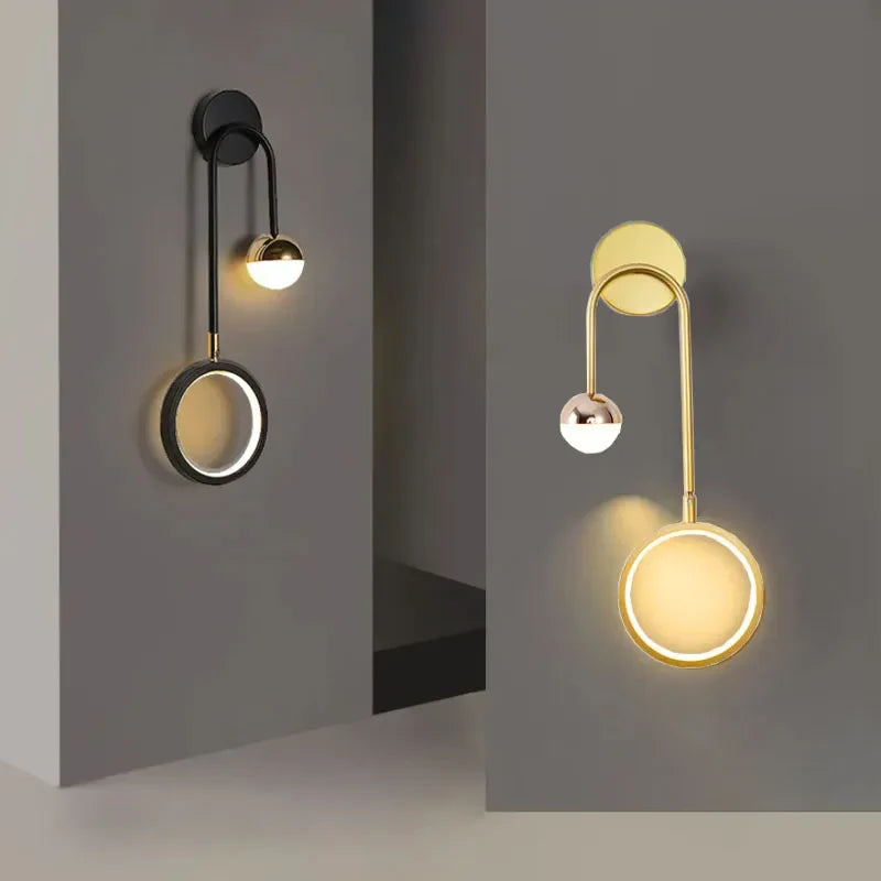 Kinkiet LED Ścienny | Lampa Do Sypialni-Wall Light-Polizatto
