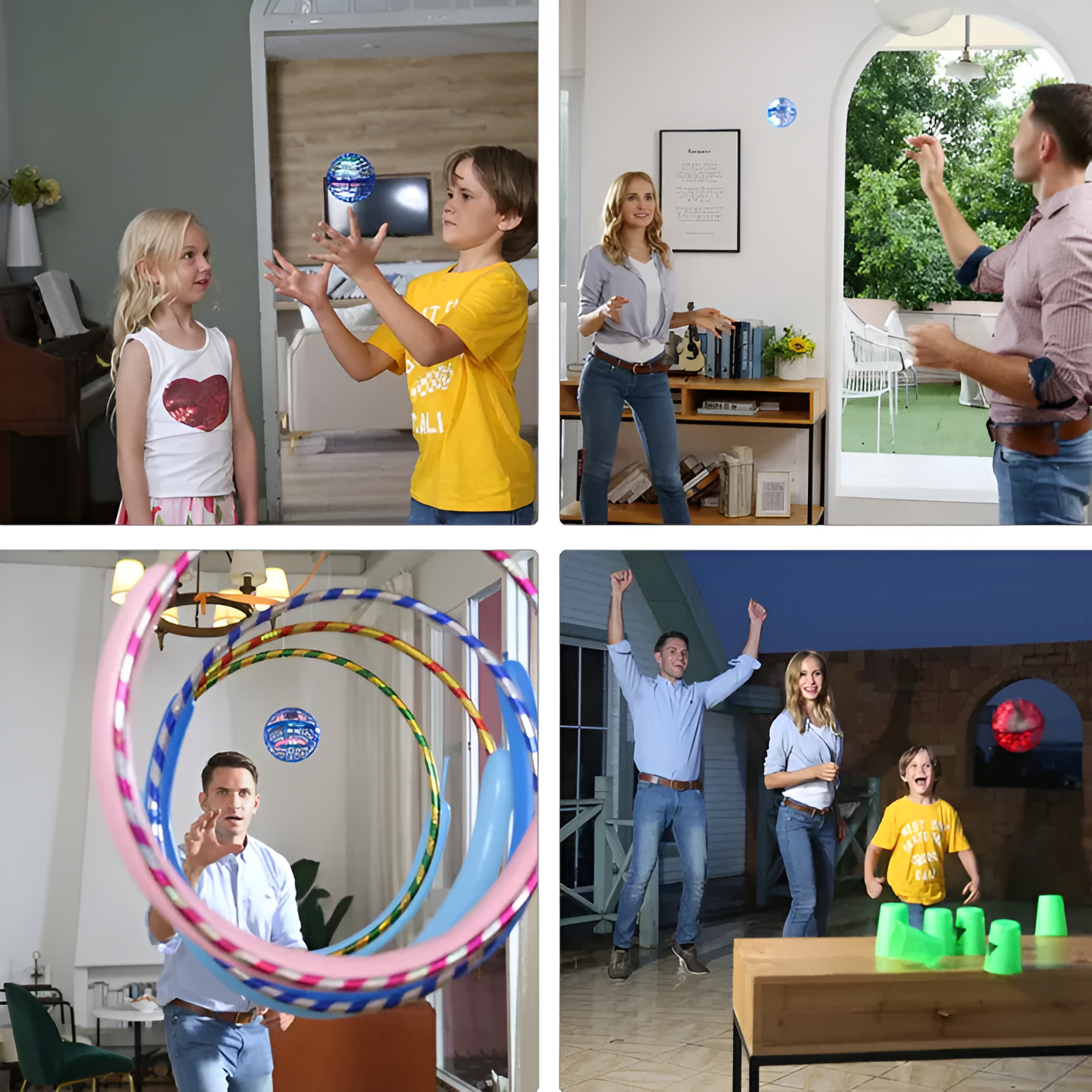 Latająca Kula LED | Dron Kula Interaktywna-Flying Toy-Polizatto