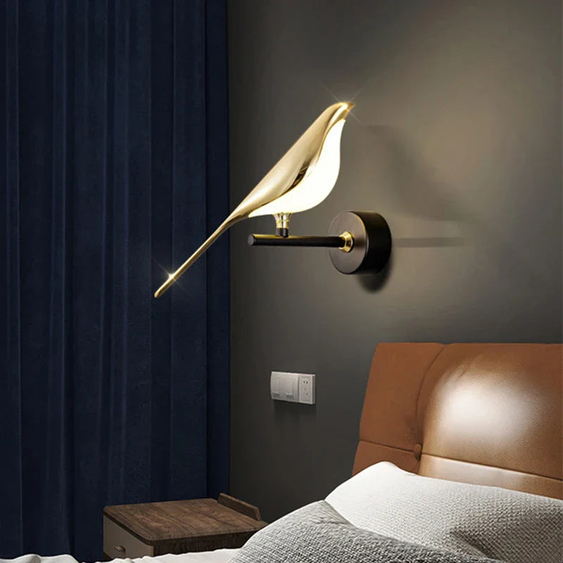 Kinkiet Ścienny Ptak | Lampa Na Ścianę-Wall Light-Polizatto