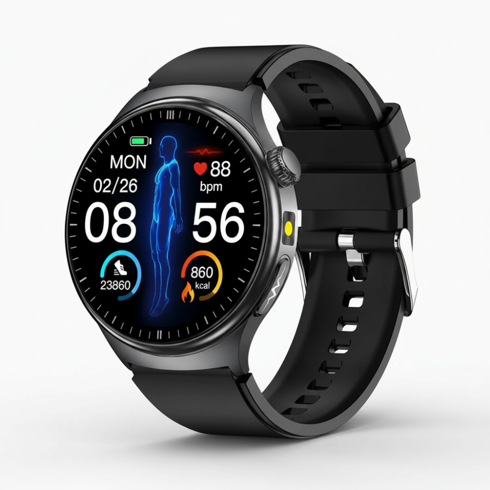 Zegarek Z Ekg | Zegarek Sportowy-Smart Watch-Polizatto