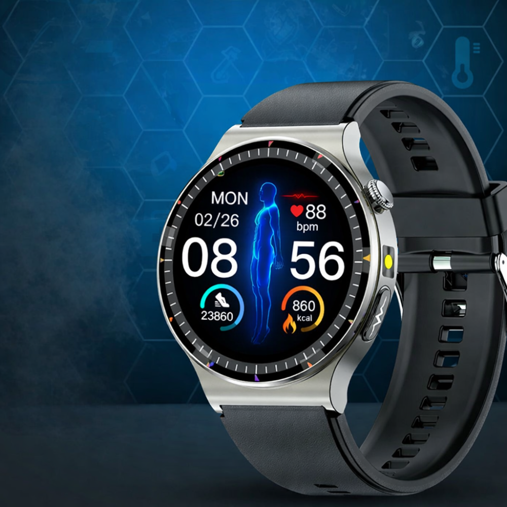 Zegarek Z Ekg | Zegarek Sportowy-Smart Watch-Polizatto
