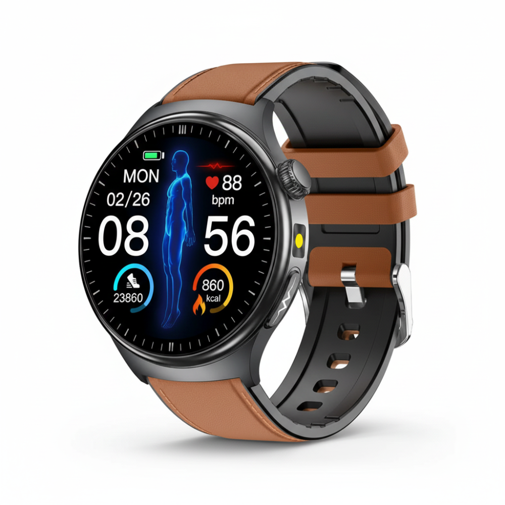 Zegarek Z Ekg | Zegarek Sportowy-Smart Watch-Polizatto