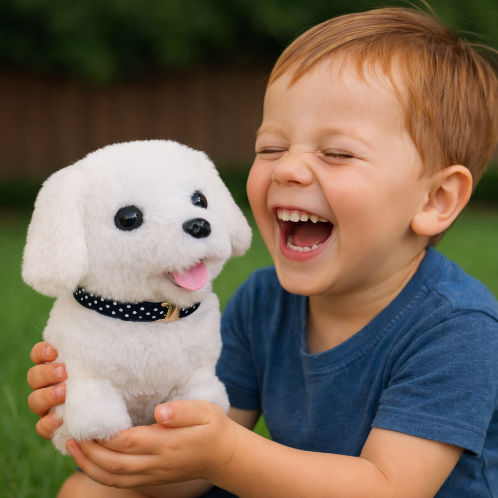 Interaktywny Pies Robot | Piesek Zabawka-Plush Toy-Polizatto