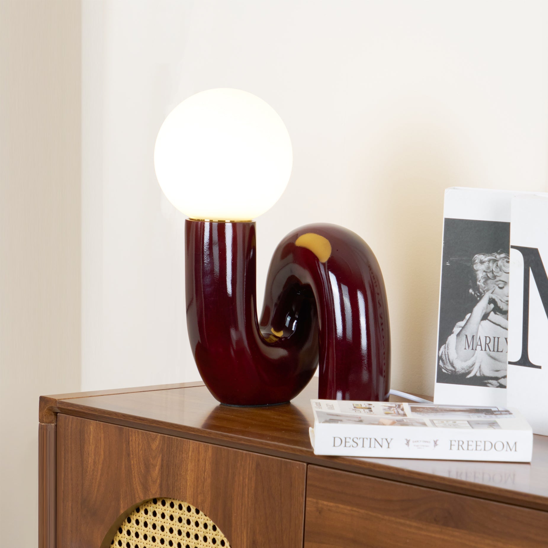 Lampa Stołowa Dekoracyjna | Designerska Lampa-Table Lamp-Polizatto