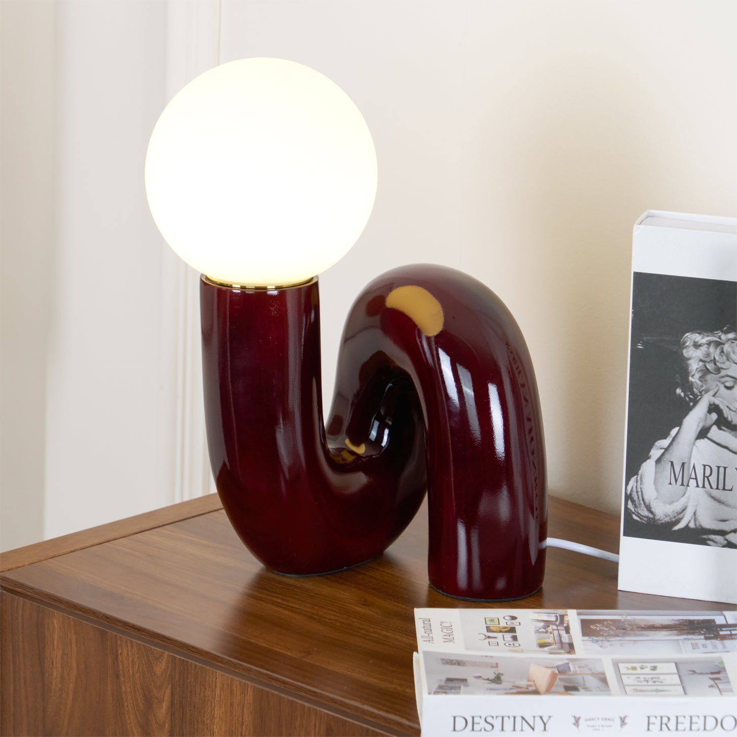 Lampa Stołowa Dekoracyjna | Designerska Lampa-Table Lamp-Polizatto
