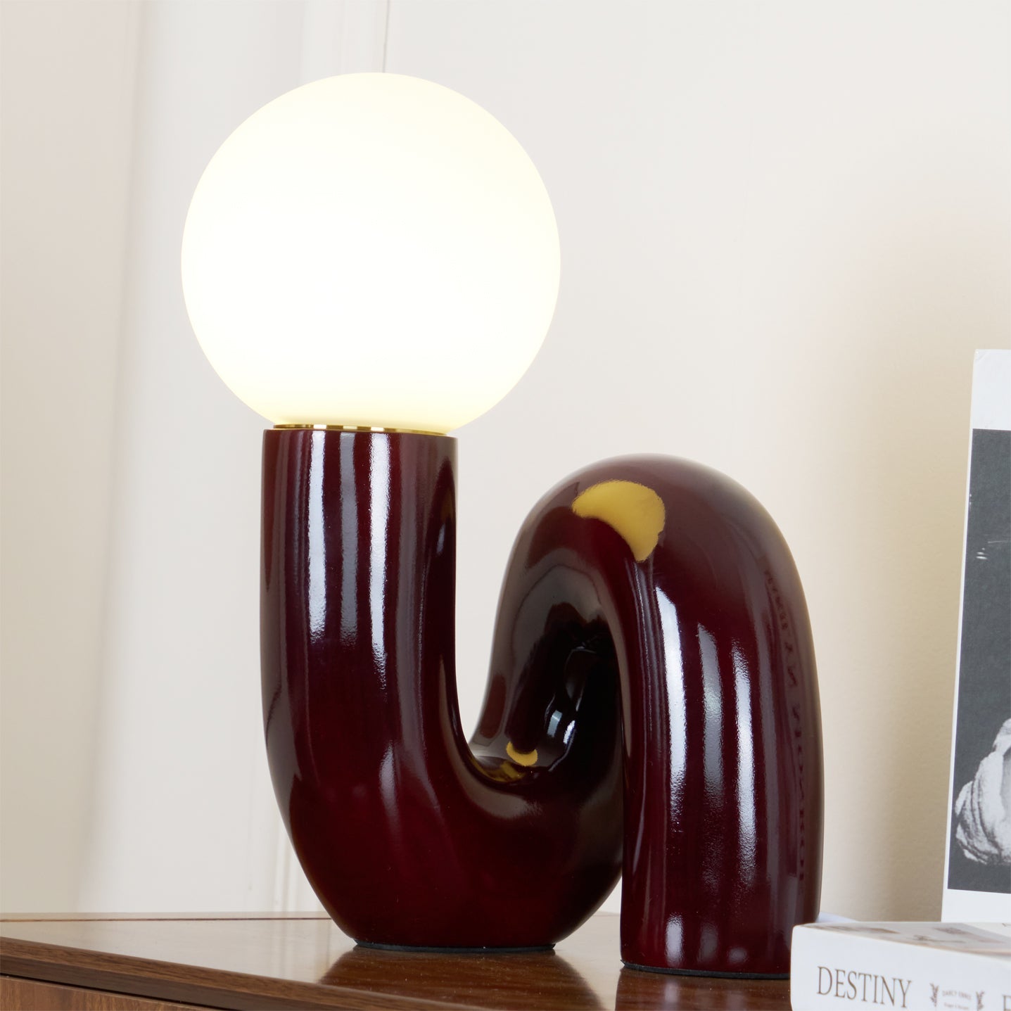 Lampa Stołowa Dekoracyjna | Designerska Lampa-Table Lamp-Polizatto