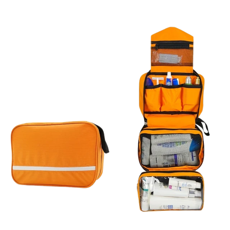 Kompaktowa Kosmetyczka | Wisząca Kosmetyczka-Toiletry Bag-Polizatto