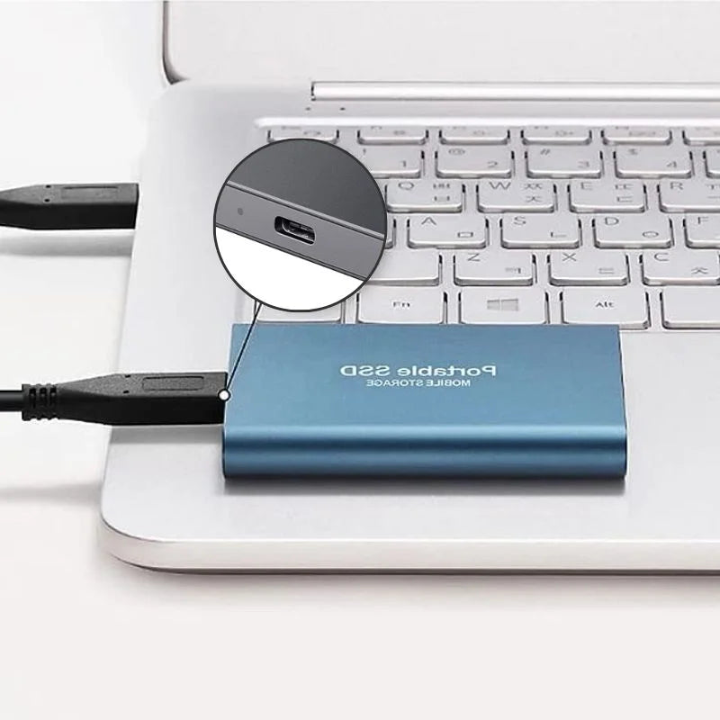 Dysk Zewnętrzny SSD | Dysk Przenośny-External SSD-Polizatto