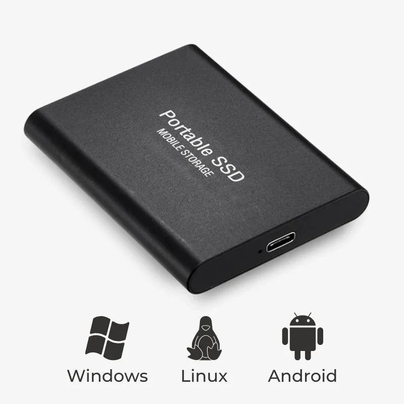 Dysk Zewnętrzny SSD | Dysk Przenośny-External SSD-Polizatto