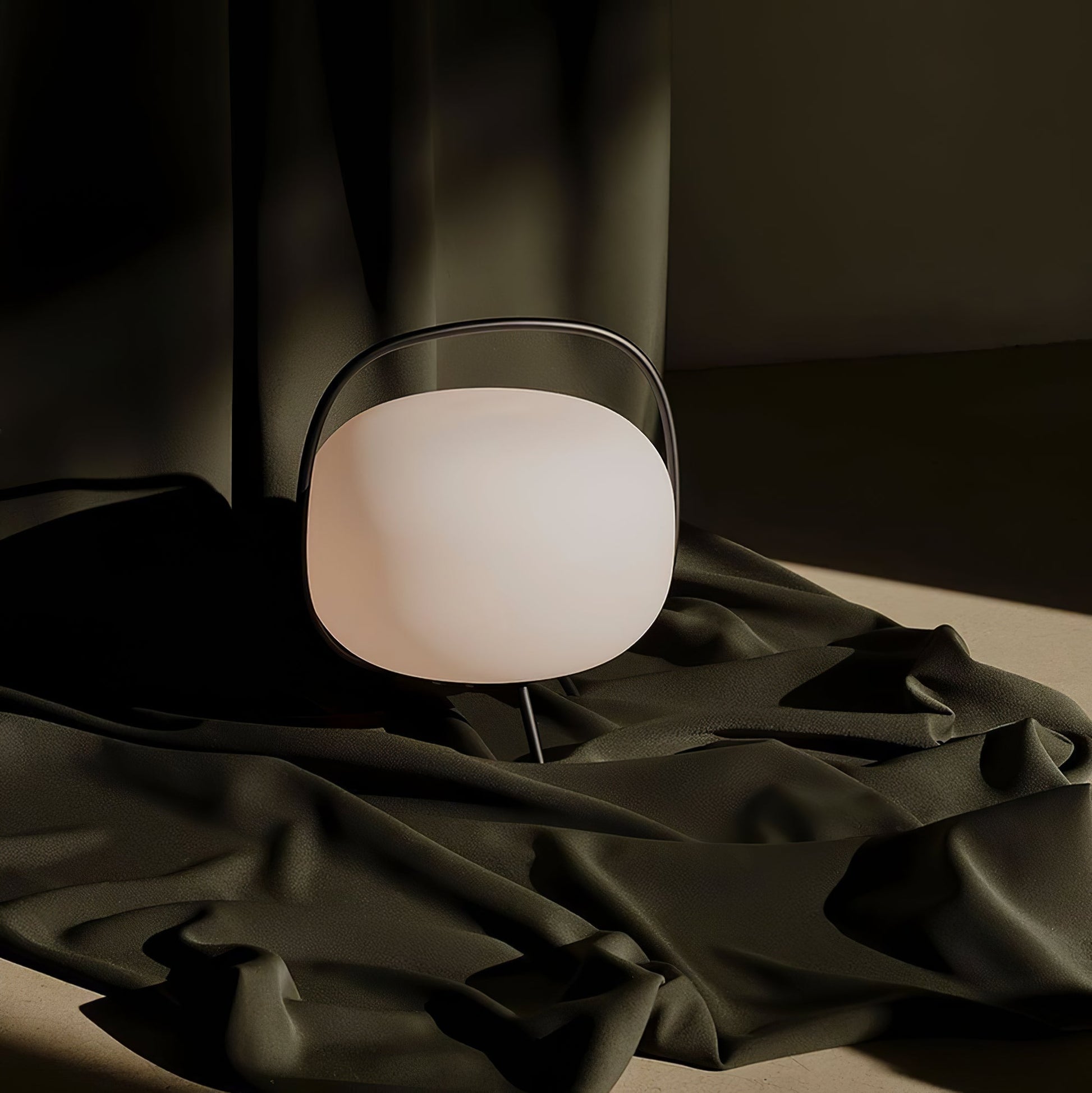 Lampa Stołowa Przenośna | Lampka Nocna Nowoczesna-Table Lamp-Polizatto