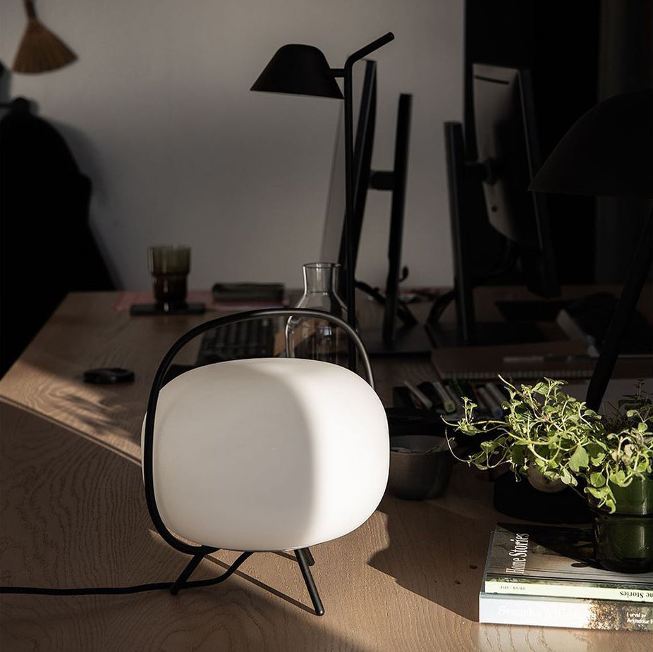 Lampa Stołowa Przenośna | Lampka Nocna Nowoczesna-Table Lamp-Polizatto