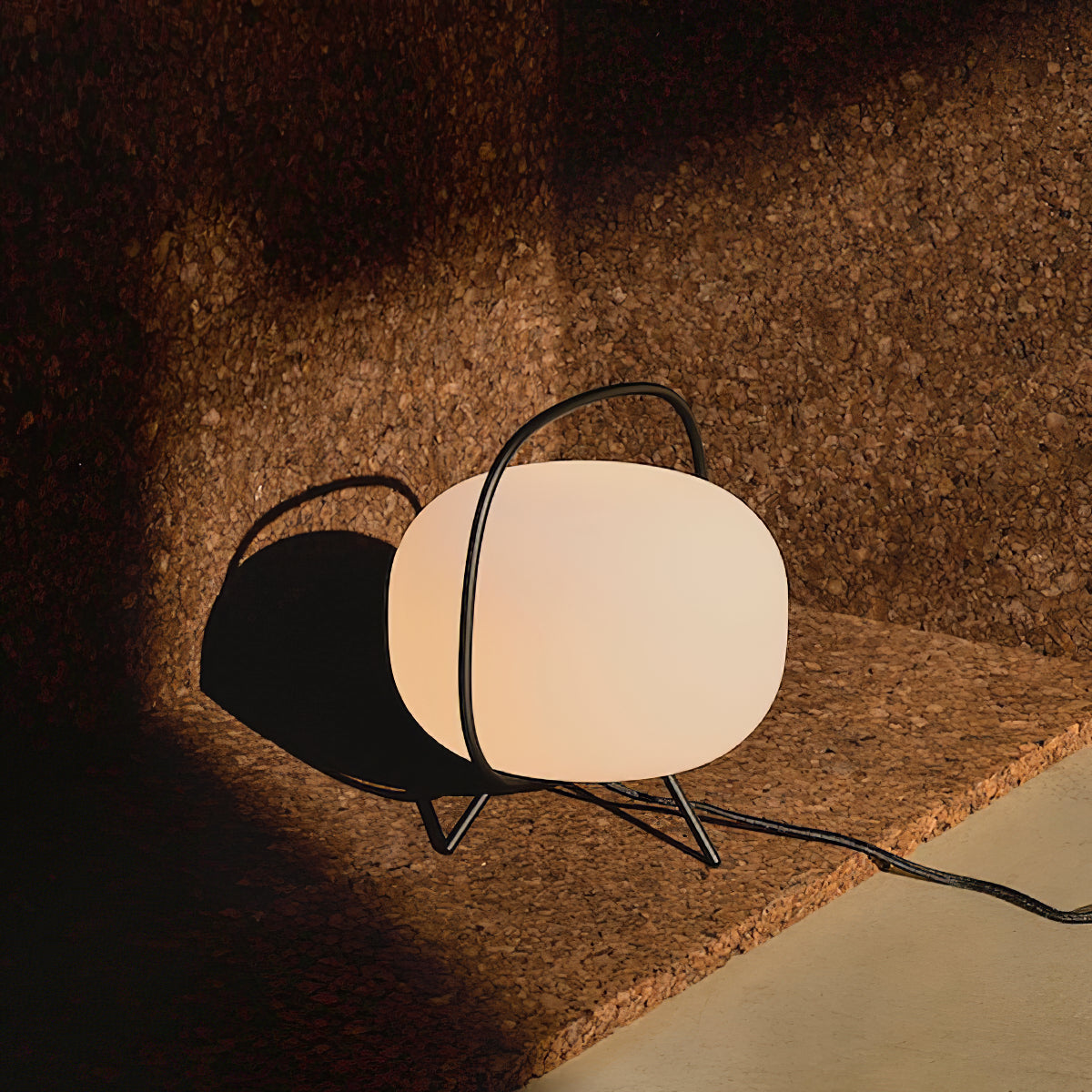 Lampa Stołowa Przenośna | Lampka Nocna Nowoczesna-Table Lamp-Polizatto