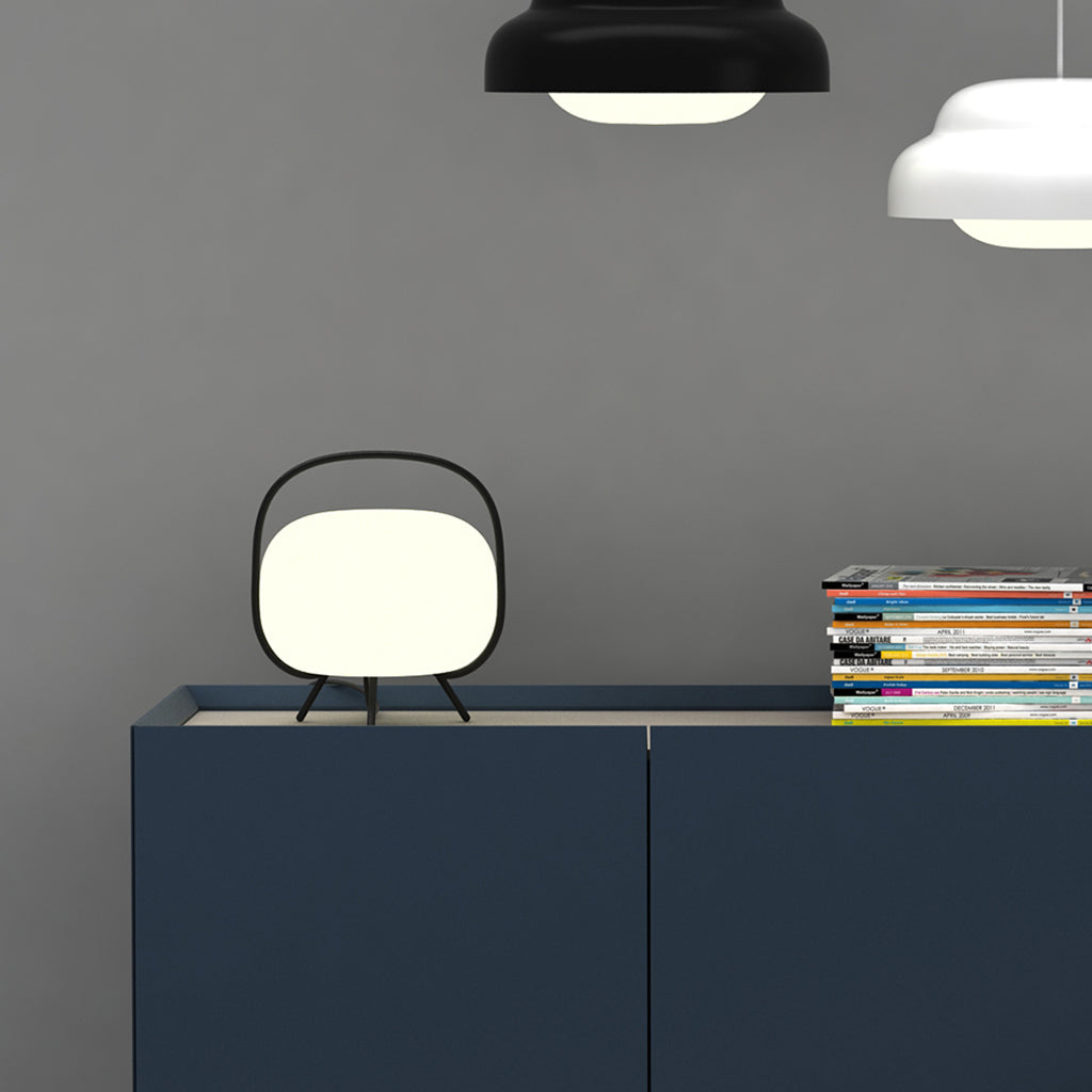 Lampa Stołowa Przenośna | Lampka Nocna Nowoczesna-Table Lamp-Polizatto