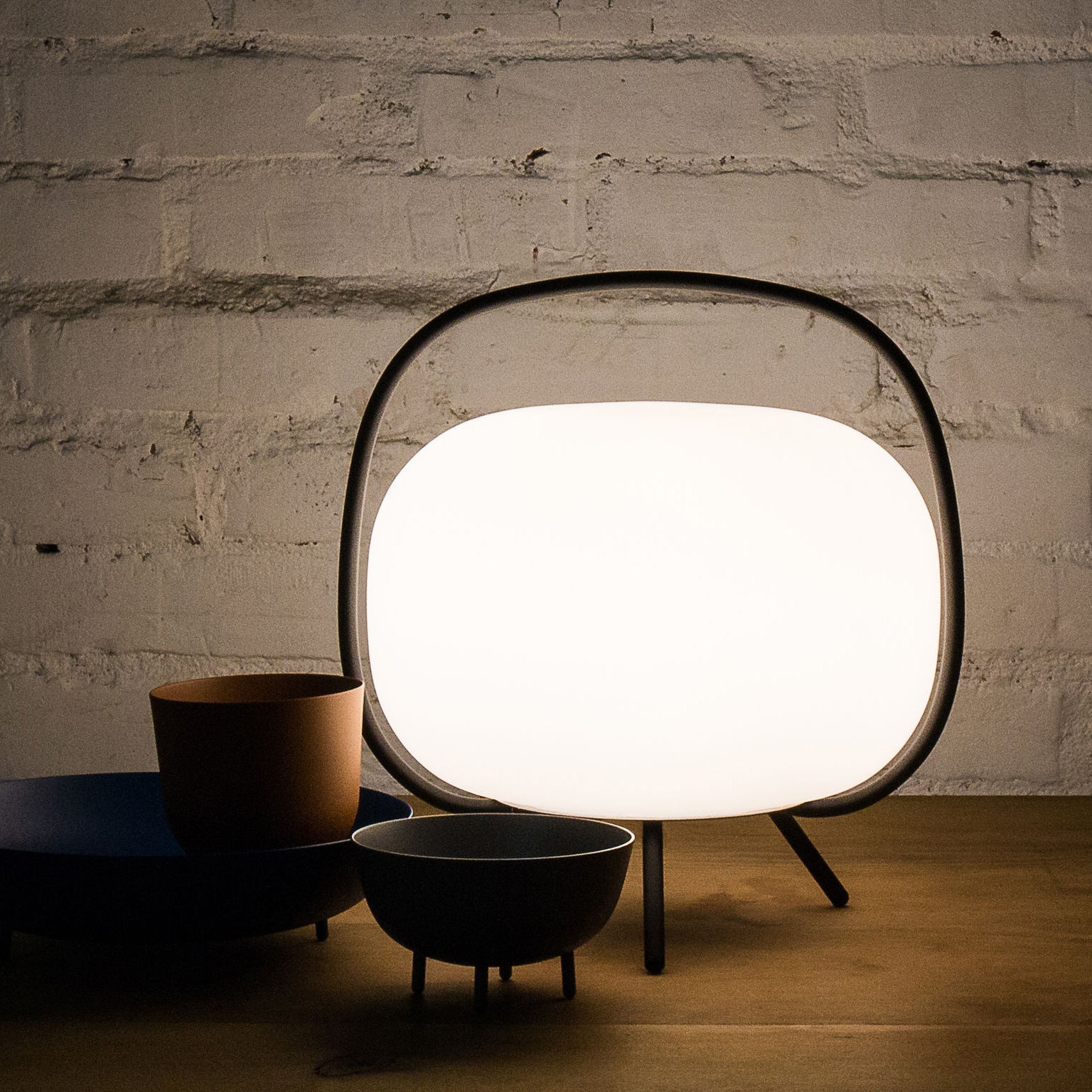 Lampa Stołowa Przenośna | Lampka Nocna Nowoczesna-Table Lamp-Polizatto