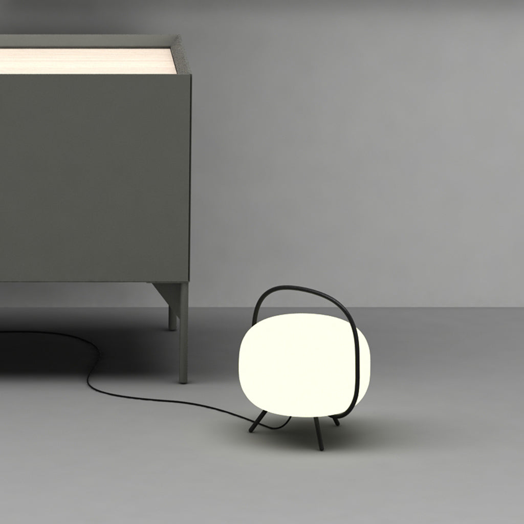 Lampa Stołowa Przenośna | Lampka Nocna Nowoczesna-Table Lamp-Polizatto