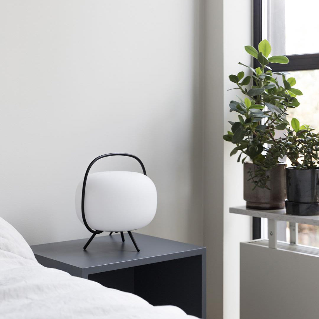 Lampa Stołowa Przenośna | Lampka Nocna Nowoczesna-Table Lamp-Polizatto