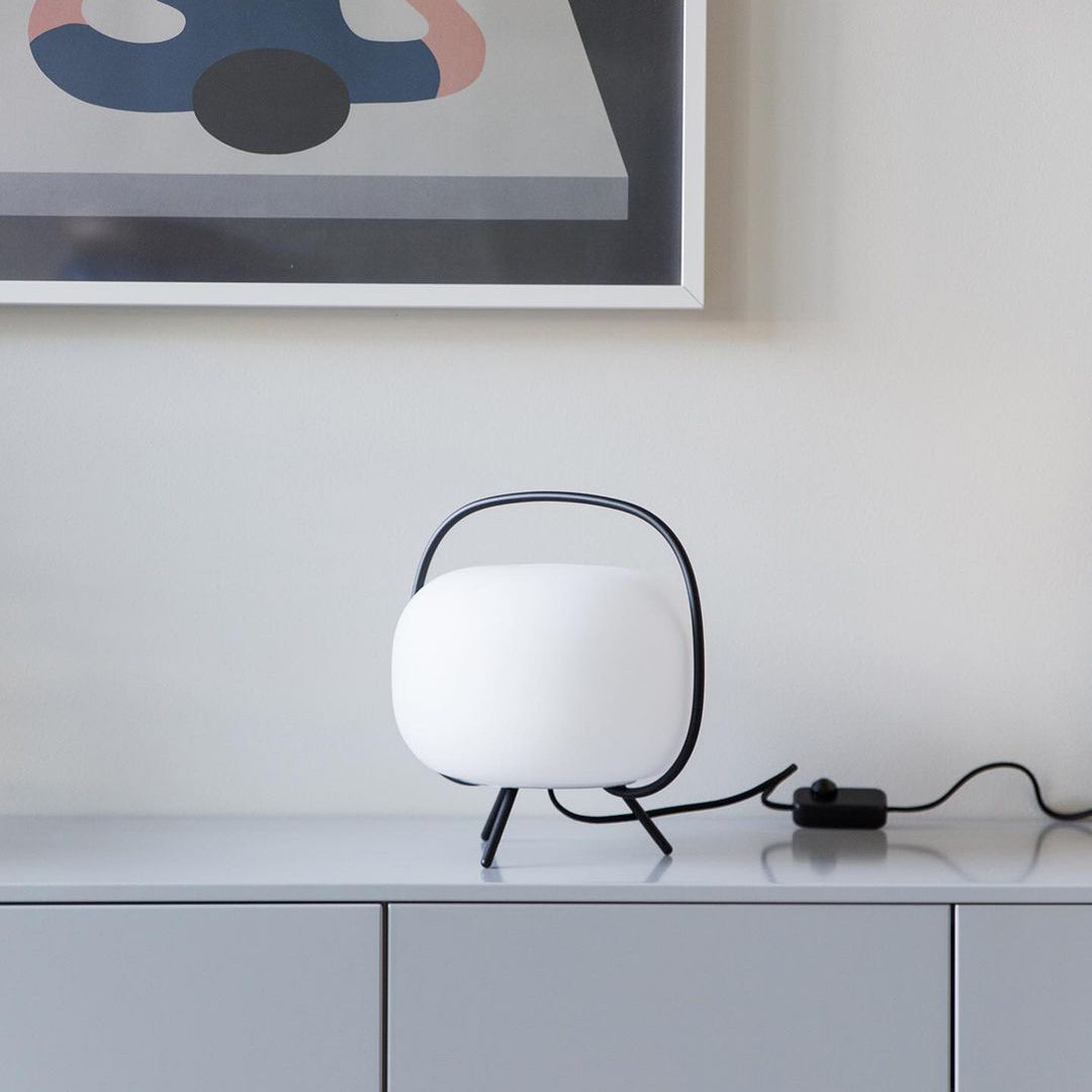 Lampa Stołowa Przenośna | Lampka Nocna Nowoczesna-Table Lamp-Polizatto
