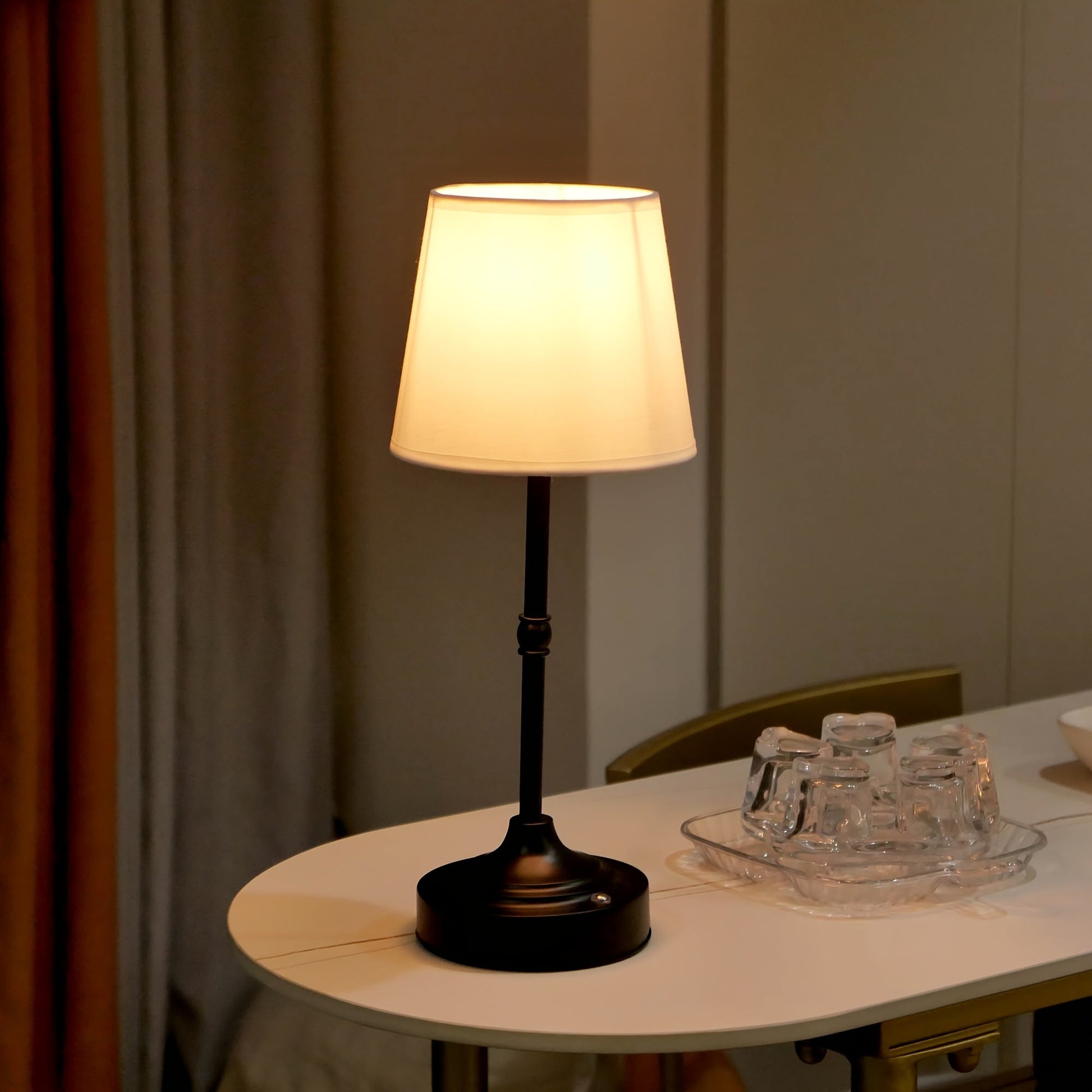 Lampa Stołowa Retro | Bezprzewodowa Lampa Stołowa-Table Lamp-Polizatto