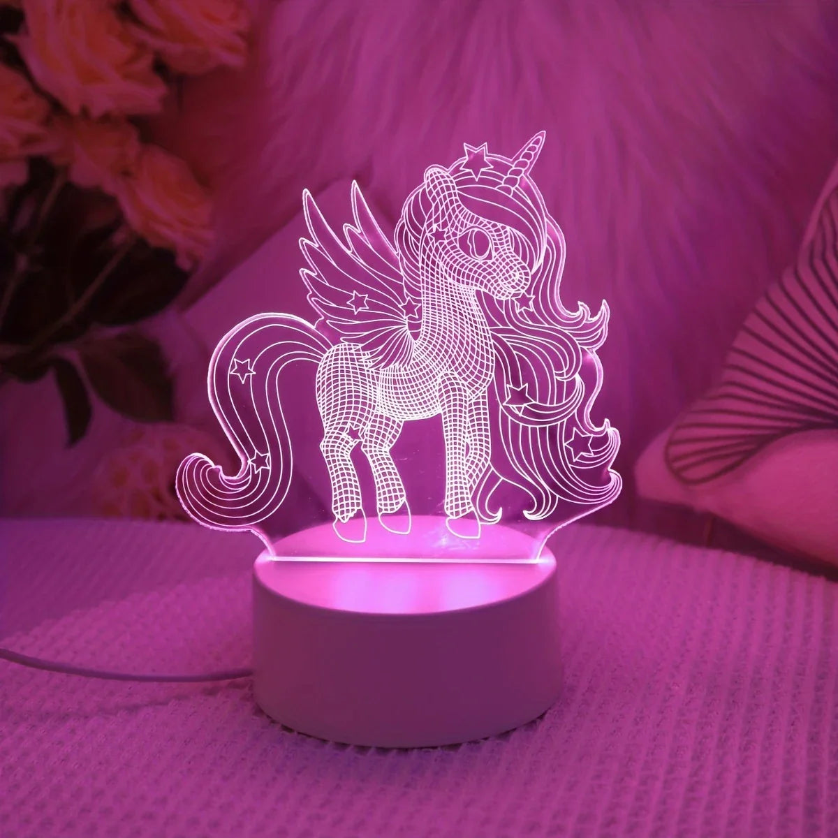 Lampka Nocna 3D | Lampka Nocna Dla Dzieci-Night Light-Polizatto