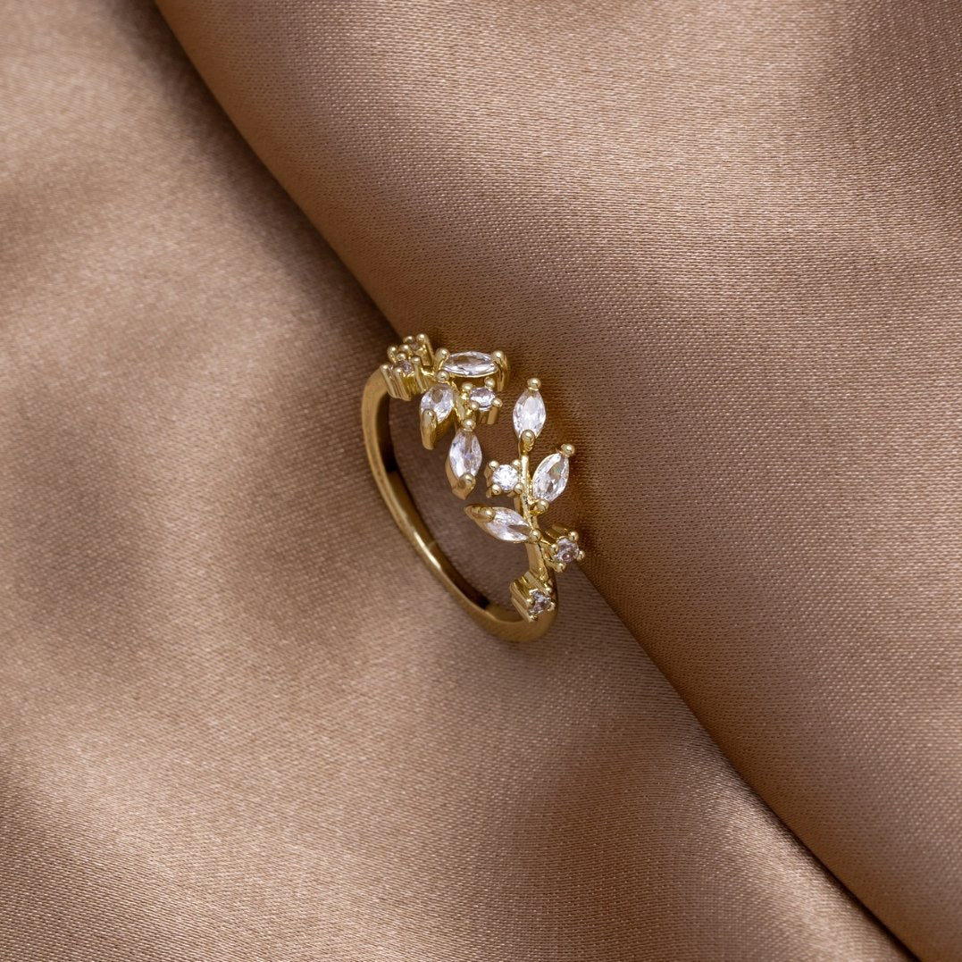 Pierścionek Gałązka Damski | Nowoczesny Pierścionek-Women Ring-Polizatto