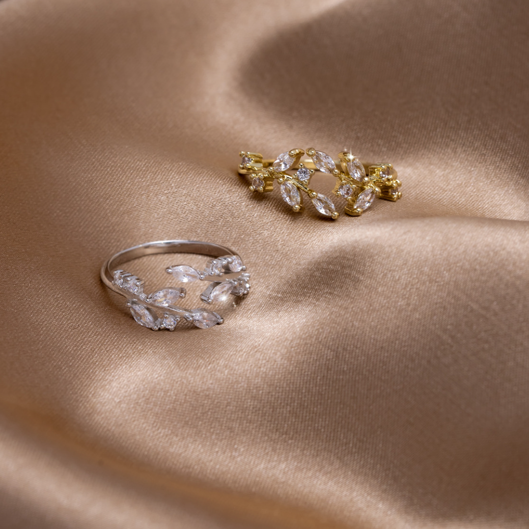 Pierścionek Gałązka Damski | Nowoczesny Pierścionek-Women Ring-Polizatto