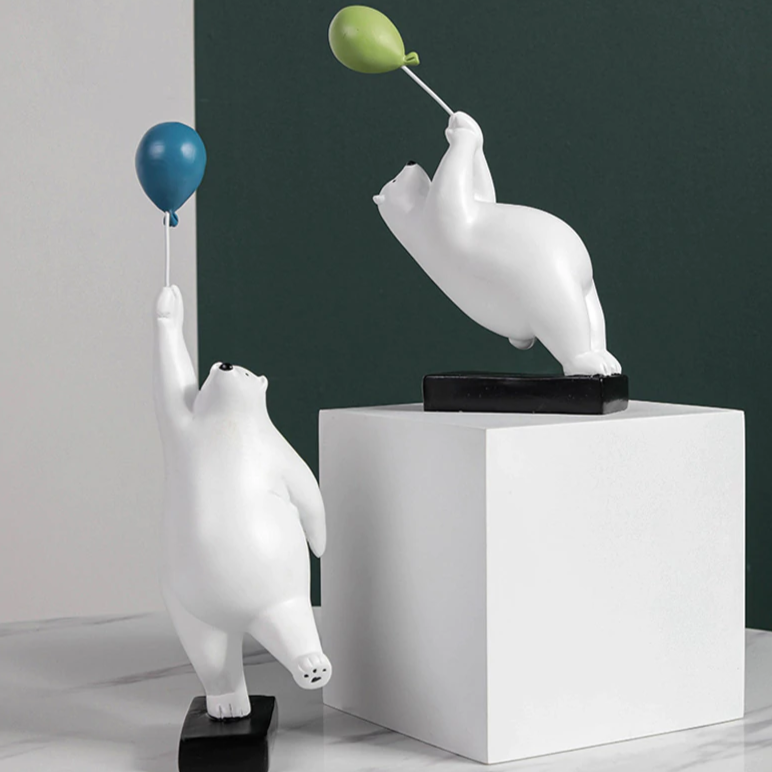 Figurka Miś | Ozdoba Do Domu-Figurine-Polizatto