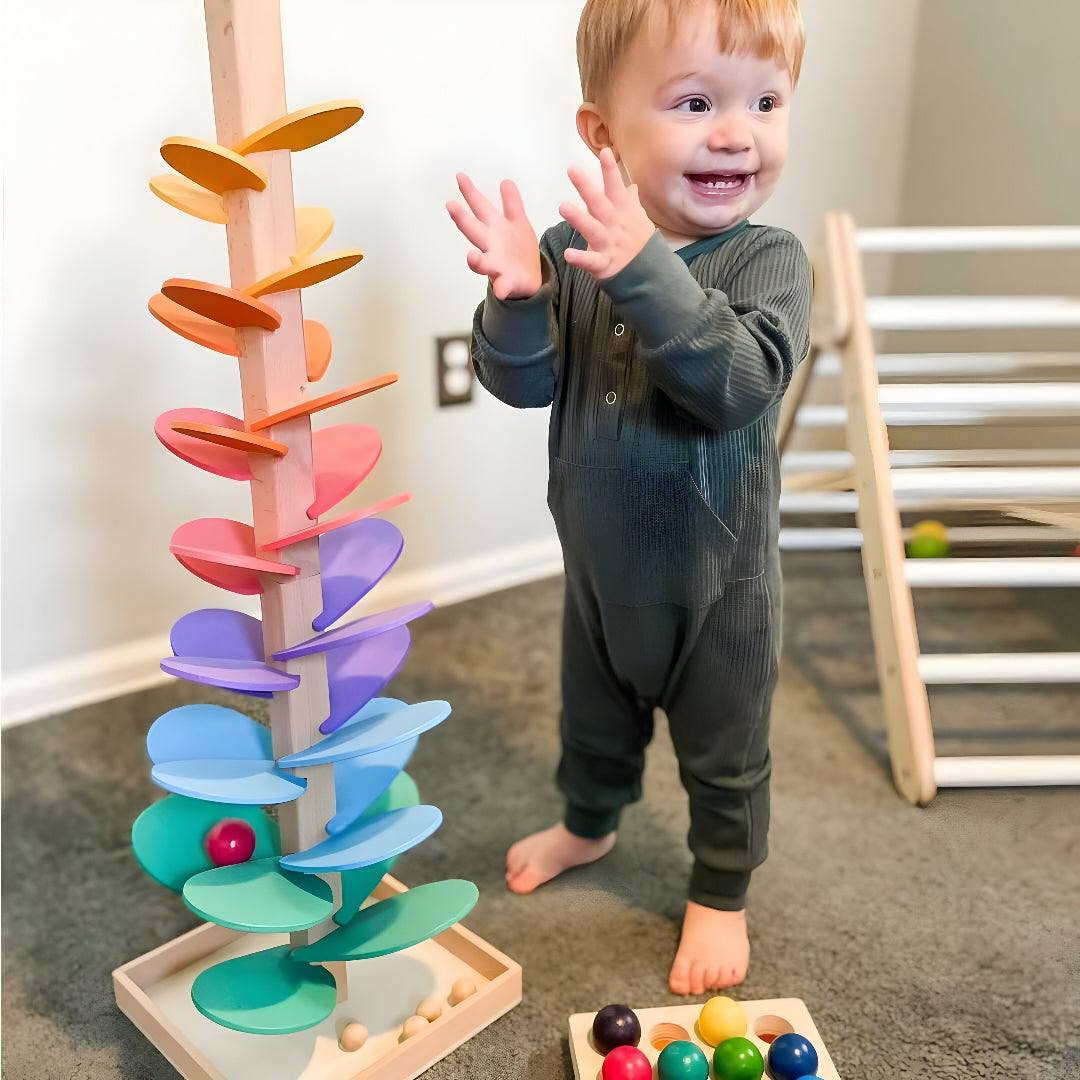 Kulodrom Drewniany | Montessori Zabawka-Toy-Polizatto