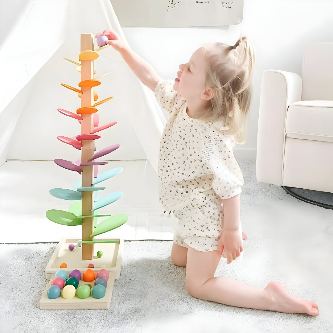 Kulodrom Drewniany | Montessori Zabawka-Toy-Polizatto